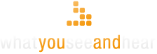What you see and hear